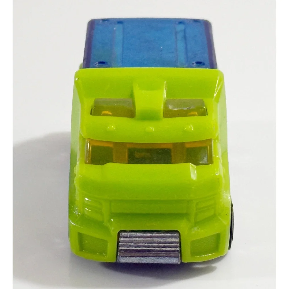 Hot Wheels‎ Rapid Response Truck 1:64 Lime Green Blue Emergency Vehicle